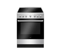 Cuisiniere AMICA ACV6003S Vitroceramique 60X60 Cm Silver
