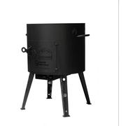 Cuisinière avec porte et cendrier pour chaudière de 10 litres