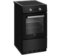 Cuisinière - BEKO - FSE58301BC - 50cm - 3 Inductions - Multifonction - 6 Fonctions dont Chaleur brassée - 60 L - Catalyse