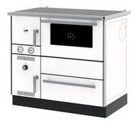 Cuisinière Bois Chauffage (7,44 kW) + Bouilleur (20,1 kW) Sannover 27 kW Blanc Blanc G