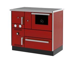Cuisinière Bois Chauffage (7,44 kW) + Bouilleur (20,1 kW) Sannover 27 kW Bordeaux