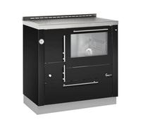 Cuisinière bouilleur Greithwald ÖPT 80 noir brillant