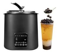 Cuisinière commerciale automatique, pot d'isolation de 9 L, 1300 W Bo Ba Maker, chauffe-aliments intelligent Pearl, temps et température réglables pour perles de tapioca