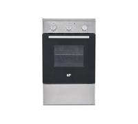 Cuisinière Continental Edison CECI3F50S 3 foyers induction Four électrique ventilé 51 L Argent