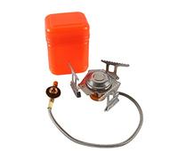 Cuisinière Coupe-vent De Pique-nique Camping/cuisinière Fendue Extérieure À Gaz Portative(Without igniter)