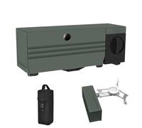 Cuisinière, cuisinière, cuisinière Un camping portable en plein air - Four à barbecue sauvage, brûleur de camping résistant aux intempéries pour la randonnée, les pique-niques et la pêche