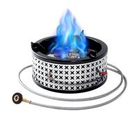 Cuisinière de camping - Cuisinière de voyage | Cuisinière de pique-nique avec puissance de feu à 6 noyaux, cuisinière à portes de cuisine, cuisinière de terrain de 15800 W pour camping, randonnée