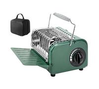 Cuisinière de tente de camping - 1200W Cuisinière à gaz portable avec sac de rangement | Réchauffeur de cuisine de voyage | Pour la randonnée à dos à l'épaule en plein air hiver gratuit pique-nique