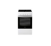 Indesit Cuisinière IS5V5PCW/FR vitrocéramique 59 L 4 feux auto-nettoyant Blanc
