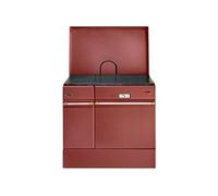 Cuisiniere electrique 2 foyers ROUGE