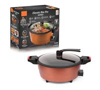 Cuisinière Électrique 8 L, Multifonctionnelle For Frire, Faire Des Fondues, Cuire À La Vapeur Et Bouillir, Usage Domestique, Design Compact, Adaptée Aux Nouilles Et À La Cuisine Quotidienne