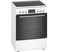 Cuisinière électrique Bosch HKR39C220 - Série 4 - Pose libre - Blanc