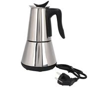 CuisinièRe éLectrique CafetièRe Expresso Moka Pot 6 Tasses Percolateur CafetièRe éLectrique en Acier Inoxydable Classique Café