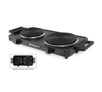 Cuisinière électrique - ORBEGOZO - PE2855 - 2 plaques 155 et 185mm - 1000W - 1500W