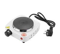 Cuisinière électrique portative de comptoir 500W, cuisinière plaque chauffante pour brûleur à plaque chauffante cuisine thé/café (prise UE)