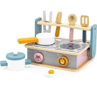 Cuisinière et gril pliants en bois par Viga Toys