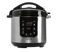 Cuisinière Express Programmable, Mijoteuse, 6 litres, Poêle antiadhésive Camry CR 6409 1500W Argent