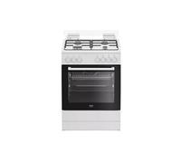 Beko FBE62011WC Cuisinière A Electrique Gaz Blanc