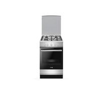 Cuisinière à gaz - FAGOR-FACG202S - 4 foyers - 74 L - 50 x 60 cm - Silver