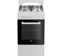 Cuisinière à gaz - Beko - FSG522DWC - 4 foyers - 50 cm
