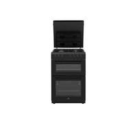 Cuisiniere gaz CECDF6060B1 4 feu L60 P60 H90 cm Noir