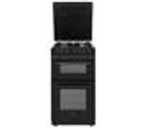 Cuisiniere gaz CONTINENTAL EDISON CECDF5060B3 - 4 feux - noir - L50 xP60 x H90 cm