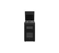 Continental Edison Cuisinière à gaz CEDF5060B3 4 feux Noir L50×P60×H90 cm