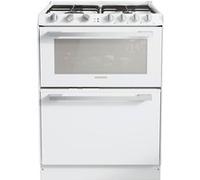 Rosieres Cuisinière gaz combiné lave-vaisselle 60cm 6c 56db blanc - TR4GNORB/1