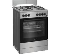 Cuisinière Gaz/Électrique Indesit I6G3PMS 73L 4 Brûleurs Gris