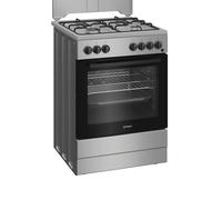 Cuisinière Gaz/Électrique Indesit I6G3PMS 73L 4 Brûleurs Gris