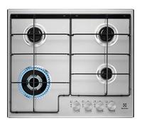 Cuisinière Gaz Electrolux EGS6434X - Acier inoxydable - 59.5 cm - 4 brûleurs - SecurGas