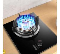 Cuisiniere Gaz - Gaziniere Gaz, Bureau Et Installation Encastrée Camping Cooktop, Poêle À Gaz En Verre Trempé Brûleur À 9 Cavités, Pour Le Camp De Camping-car De Cuisine À Domicile, 7,0 Kw(NG)