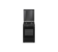 OCEACG50GB - Cuisinière - pose libre - largeur : 49.8 cm - profondeur : 61 cm - hauteur : 86 cm - classe A - noir