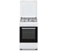 Cuisiniere gaz OCEANIC OCEACG50GW 4 feu L49 8 P61 H 86 cm Blanc