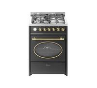 Cuisinière à gaz - GURARI - GCH G 614 BR - 60 cm - 4 Kw WOK - Multifonctionnel