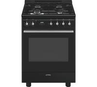 Smeg Cuisinière gaz GP61BL9 Classica Concerto 60x60 cm Noir