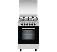 Cuisinière Glem A554MI6 - Acier inoxydable - Gaz - Moyenne