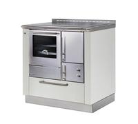 Cuisinière Greithwald Öko Power 80 grès à gauche au-dessus plaque vitreocéramique