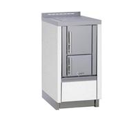 Cuisinière Greithwald Öko Star 40 grès - portes inox