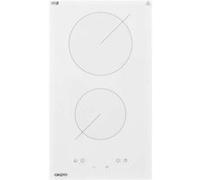 Akpo PKA 30 830/2 plaque Noir, Blanc Intégré 30 cm Céramique 2 zone(s)