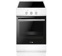 Fagor Cuisinière à induction FACI203B 4 foyers, four multifonctions, Catalyse, 65 L, 50 cm, Blanc