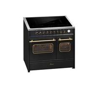 Cuisiniere Induction 5 foyers NOIR 59 L E 913 DF RU BL