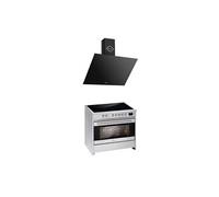 Cuisiniere induction 5 zones dont 2 flex four multifonction 121L H.89 x L.90 x P.60 cm gch e 913 x -