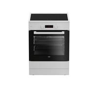 Beko Cuisinière induction FBE69303MWC - 72 L, 4 foyers induction (booster) - Blanc