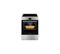 Serie 500 SurroundCook LKI64890BX - Cuisinière - pose libre - largeur : 59.6 cm - profondeur : 60 cm - hauteur : 85 cm - avec système auto-nettoyant