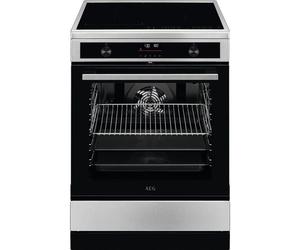 Cuisinière induction - AEG - CIB6490APM - 60 cm - 4 foyers induction 3200W - Four 73L pyrolyse