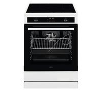 Cuisinière induction AEG Série 6000 SteamBake CIS6699BPW 7200 W Blanc