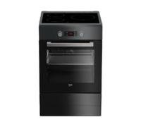 Beko FSE58301BC four et cuisinière Electrique Plaque avec zone à induction Noir