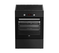 Beko FSE68304MAPS four et cuisinière Electrique Plaque avec zone à induction Noir