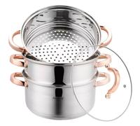 CUISINIÈRE KLAUSBERG 4 PIÈCES 24 cm KB-7735 OR ROSE